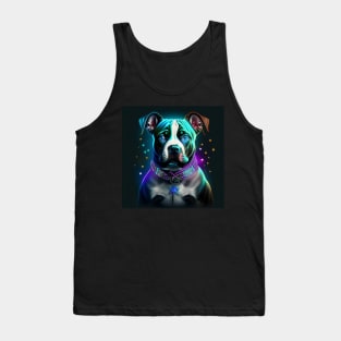 Glowing Staffy Tank Top